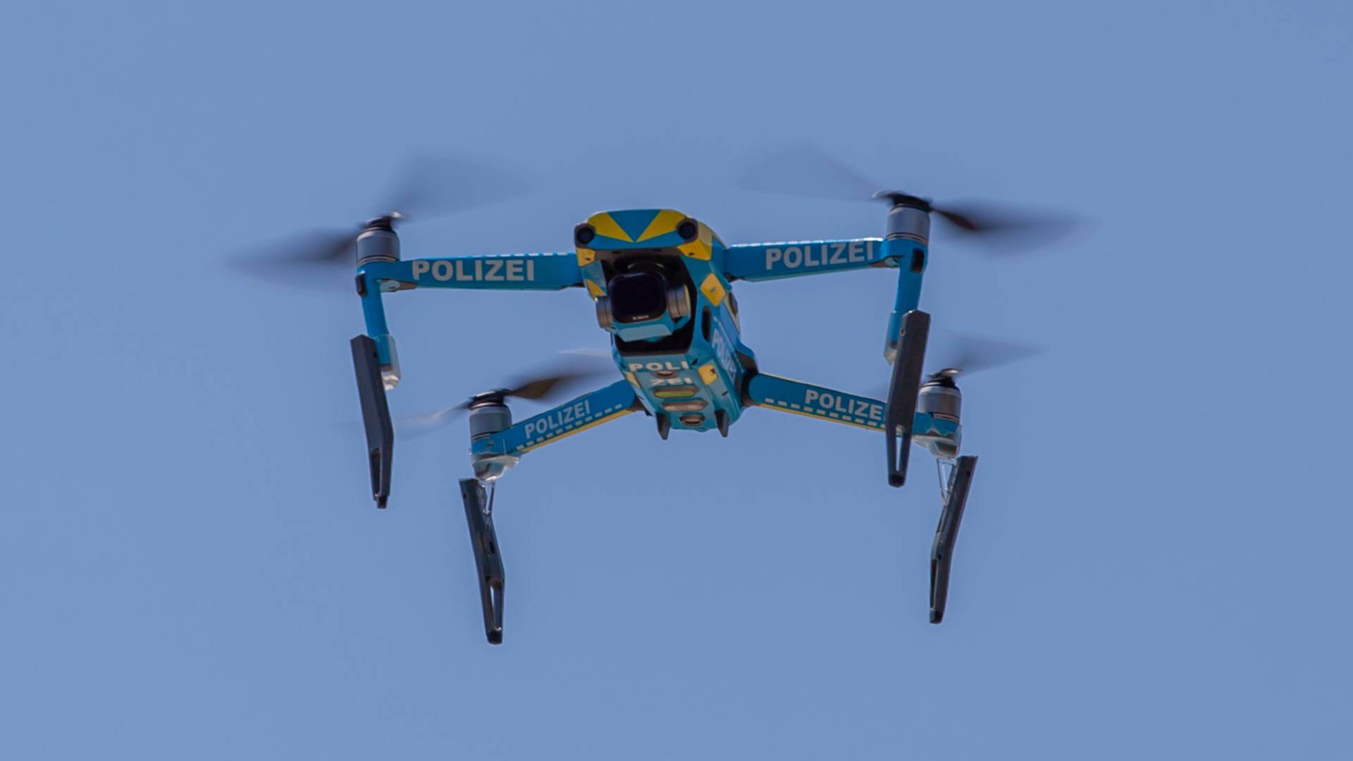 Polizei-Drohnen finden Schießerei