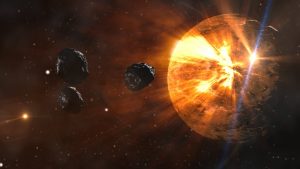 erde asteroiden beschossen 300x169 - Die Erde wird von Asteroiden beschossen