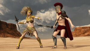 Amazonen Kriegerinnen sind Fake