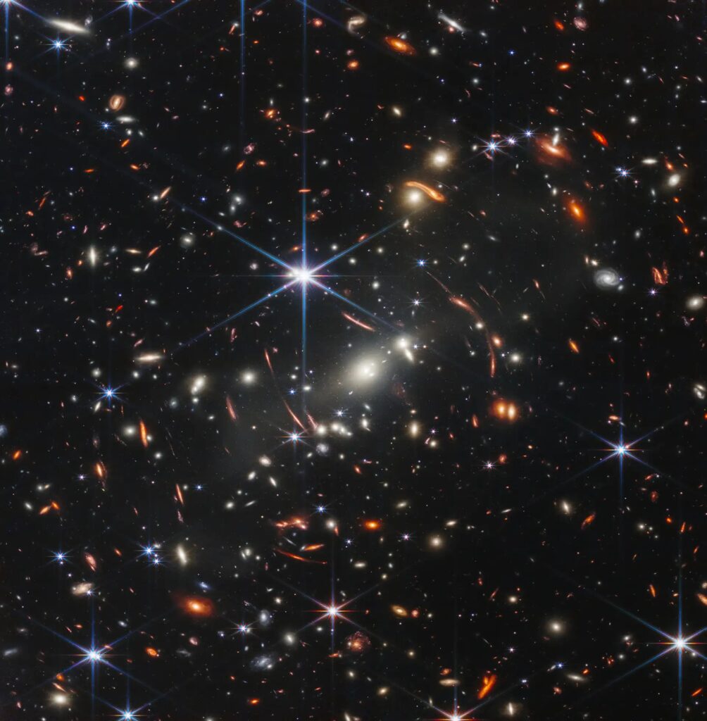 4 jwst firstlight nasa2 1004x1024 - le 5 immagini più belle dell'universo scattate dal telescopio James Webb nel 2022.