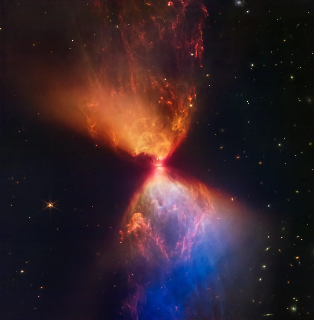 7 protoetoile james webb 1004x1024 - 5 immagini più belle dell'universo scattate dal telescopio James Webb nel 2022.