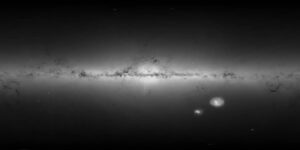 dwarf galaxies around the milky 300x150 - Schneller Radioausbruch enthüllt, dass die Masse der Milchstraße geringer ist, als erwartet.