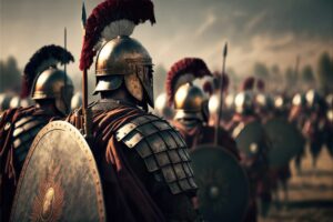 empire romain militaire 300x200 - Gefürchtetes Verteidigungssystem, das von Julius Cäsar erfunden wurde, erstmals entdeckt