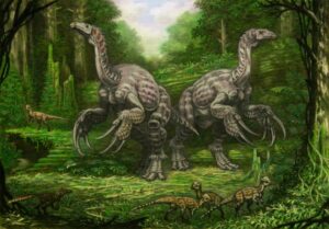 therizinosaurus 300x209 - Dinosaurier: Doch wozu waren diese seltsamen Krallen gut?