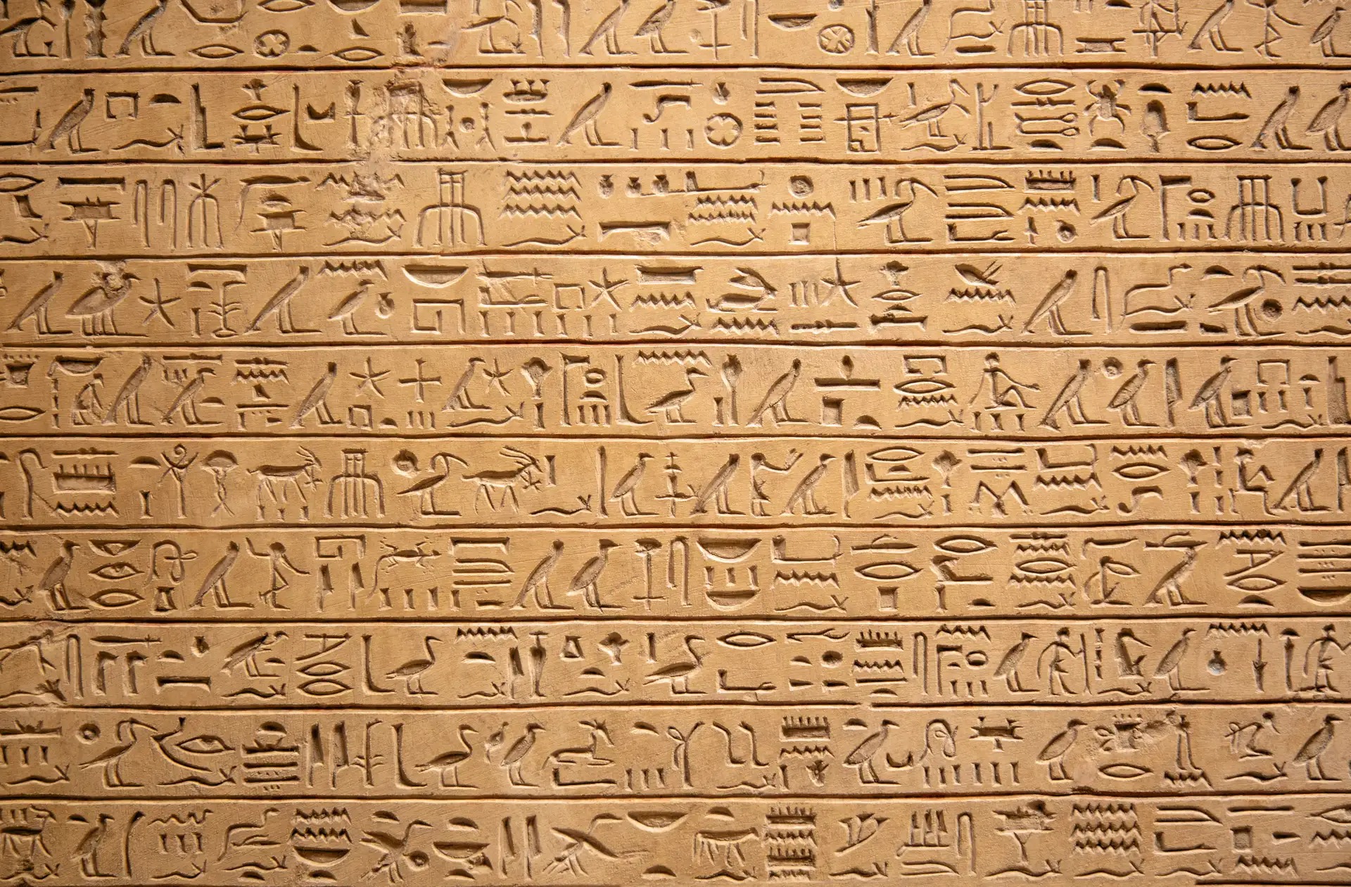 hieroglyphes - Altes Ägypten - Der seltsame Fall der abgetrennten Hände
