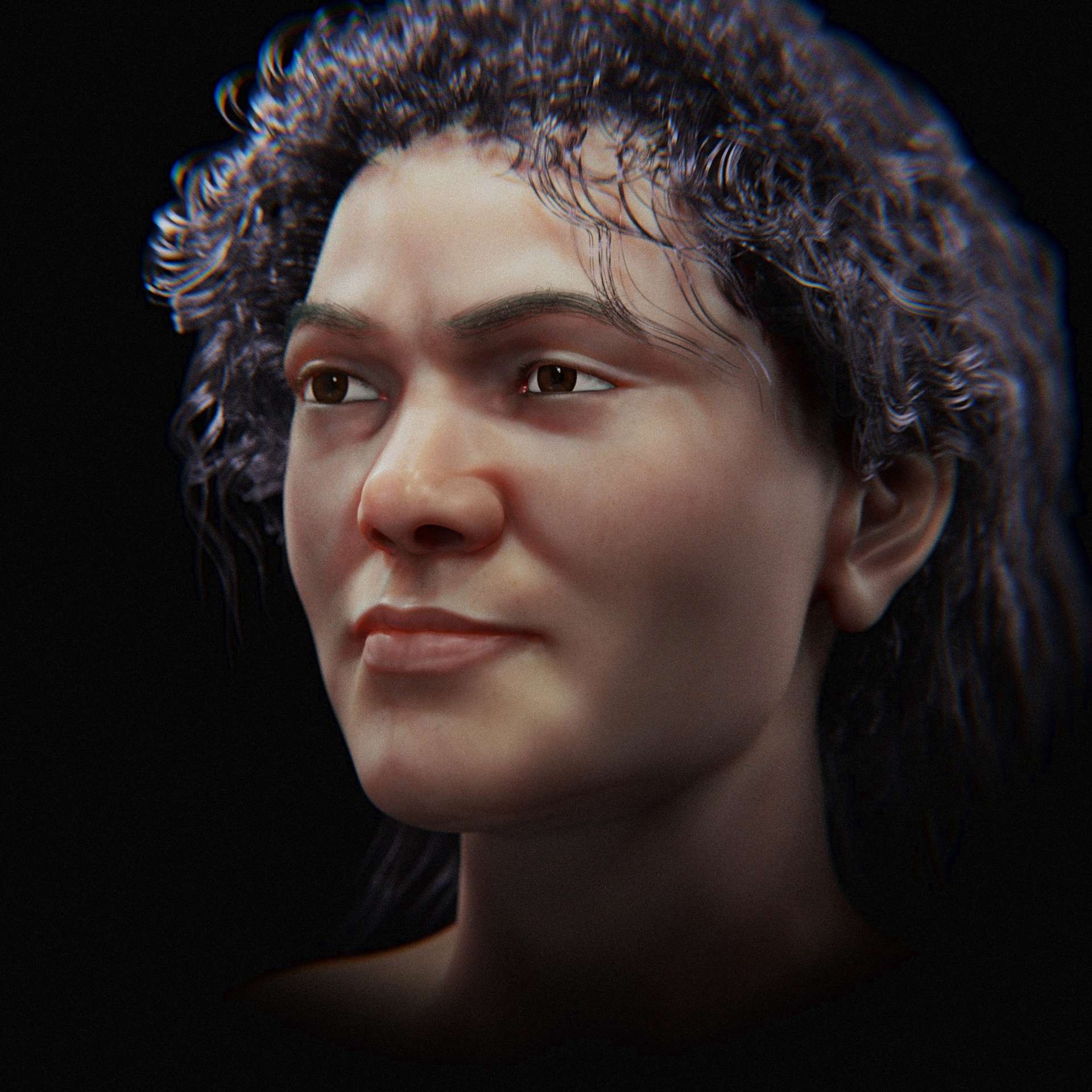zlaty aber 1 trat - 43.000 Jahre alte Frau: Wissenschaftler rekonstruieren ihr Gesicht