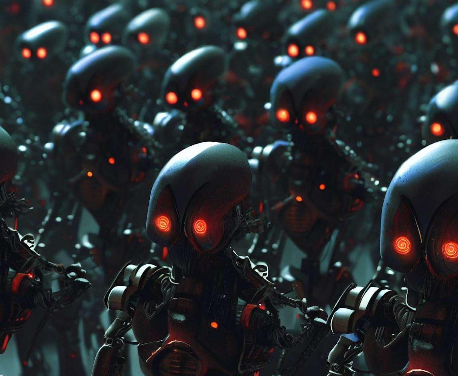 robotstueurs - US-Armee plant Truppen aus tausenden von Robotern, um der chinesischen Macht entgegenzutreten