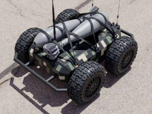ratel drone 300x225 - Inspiriert von einem der wildesten Tiere der Erde, wird diese Bodendrohne zum Albtraum für russische Panzer.