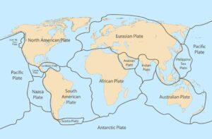 tectonique des plaques 300x197 - Wo befindet sich die größte tektonische Platte?