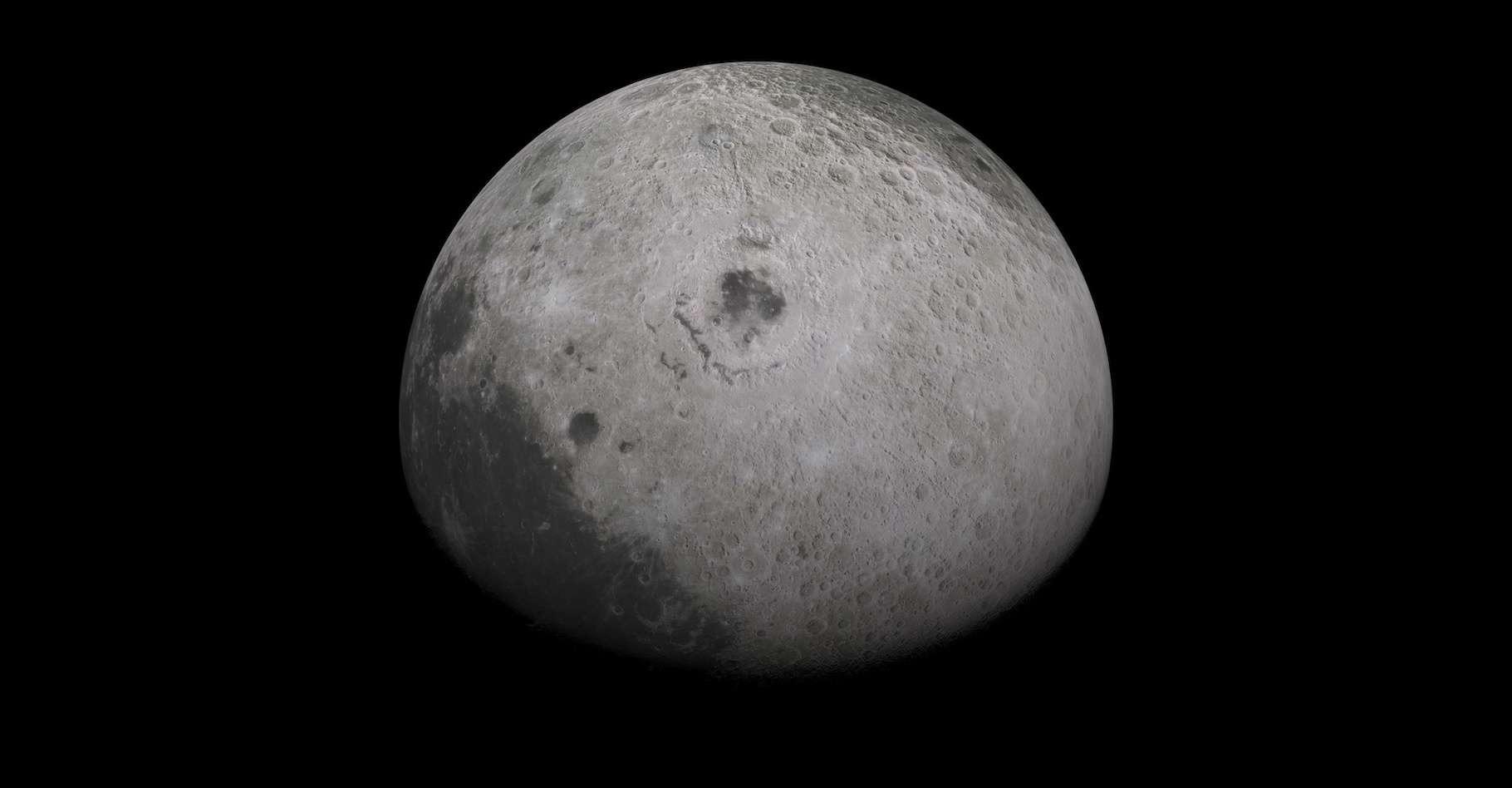double cratere lune fusee chinoi - Eine mysteriöse Ladung befand sich an Bord der chinesischen Rakete, die auf der Rückseite des Mondes abstürzte.