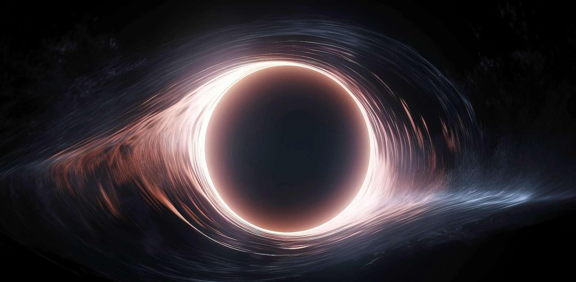 NASA releases an impressive video: a view of the universe from inside a huge black hole!
