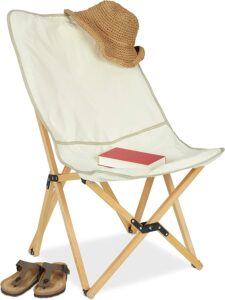 Définir le Relaxdays chaise longue en bois de hêtre ?