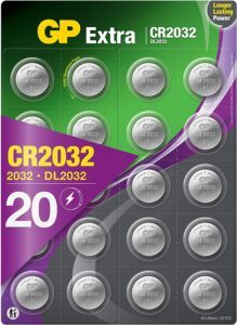 Que savez-vous de la pile bouton 20 GP Extra Lithium CR 2032 3V ?