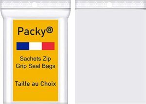Définir Packy Sachets Zip - Sachet Plastique Transparent ?