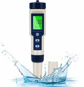Testeur de qualité d'eau piscine pH et teneur en chlore