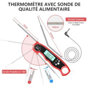Comment faire pour évaluer un thermomètre de cuisson ?