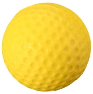 Une balle de golf une pièce dans un comparatif