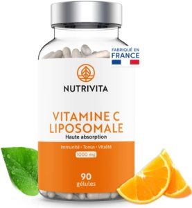 Définir un Vitamine C liposomale 400 mg | Complément alimentaire pour le Système Immunitaire | Dosage Puissant & Absorption Maximale | 90 gélules végétales | Fabriqué en France | Nutrivita ?