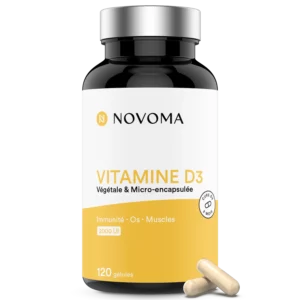 Vitamine D3 120 gélules - NOVOMA