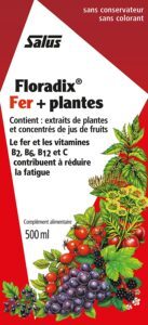 Découvrez les compléments alimentaires Salus Floradix Fer + Plantes