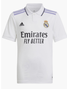 Tout savoir sur le maillot garçon Real Madrid Saison 2022-23