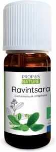 Descriptif de l'huile essentielle de Ravintsara PROPOS'NATURE dans un comparatif gagnant