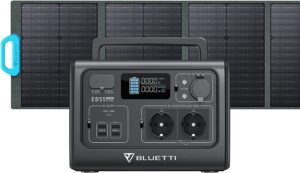 Caractéristiques du générateur électrique portable EB55 BLUETTI