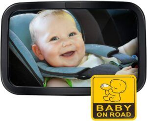 Qu'est-ce qu'un miroir de voiture pour bébé ?